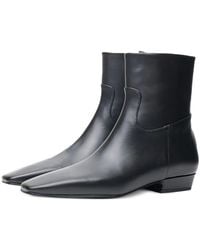Poche Paris - Square-Toe Boots - Lyst