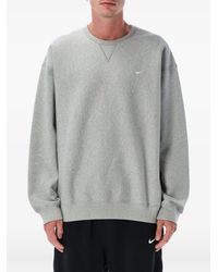 Nike - Sweatshirt mit Swoosh-Stickerei - Lyst