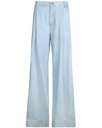 Liu Jo - Pinstriped Jeans - Lyst