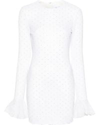ROTATE BIRGER CHRISTENSEN - Crystal-embellished Mini Dress - Lyst