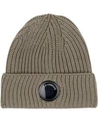C.P. Company - Berretto Lens A Coste - Lyst