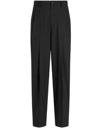 Dolce & Gabbana - Virgin Wool Trousers - Lyst