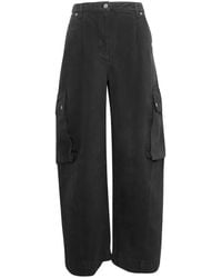 3.1 Phillip Lim - Pleated Wide-Leg Cargo Pants - Lyst