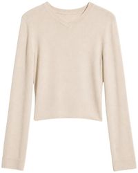 IRO - Infini V-Neck Long-Sleeve Sweater - Lyst