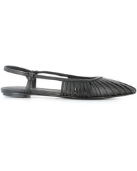 Roberto Del Carlo - Leather Ballerina Shoes - Lyst