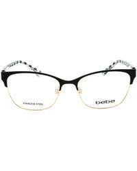 Bebe - Brille Mit Rundem Gestell - Lyst