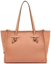 Gianni Chiarini - Knot-Detail Canvas Shoulder Bag - Lyst