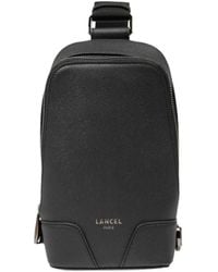 Lancel - Leather Zip-Fastening Backpack Bag - Lyst