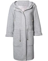 Herno Hooded coat - Gris