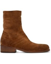 Marsèll - Suede Zip-Fastening Ankle Boots - Lyst