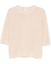 Hemisphere - Open-Knit Sweater - Lyst