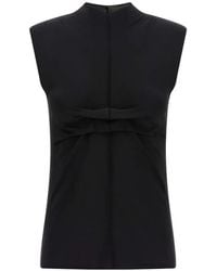 MISENITHE - Twist-Detail Sleeveless Top - Lyst