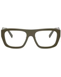 Prada - Brille Mit Eckigem Gestell - Lyst