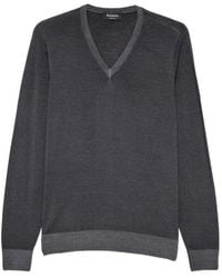 AROVESCIO - V-Neck Sweater - Lyst