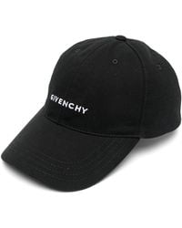 Givenchy - Small Curved Cotton Baseball Cap - Lyst