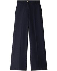Sandro - Rhinestone-Embellished Straight-Leg Trousers - Lyst