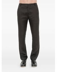 Label Under Construction - Xy Axis Linen Trousers - Lyst