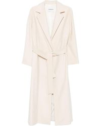 Dondup - Belted Coat - Lyst