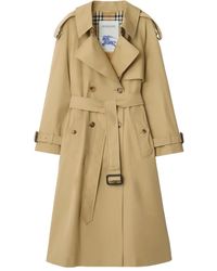 Burberry - Fitzrovia double-breasted belted trench coat - Lyst