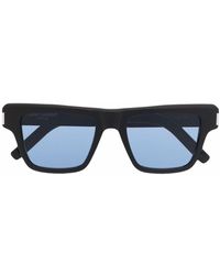 Saint Laurent - Tinted Square-frame Sunglasses - Lyst