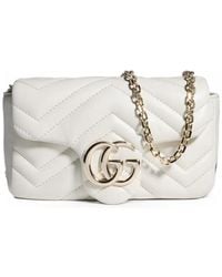Gucci - Gg Marmont Matelassé Shoulder Bag - Lyst