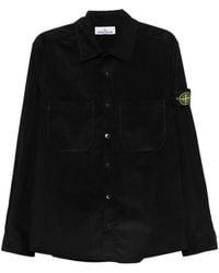 Stone Island - Cotton Shirt - Lyst
