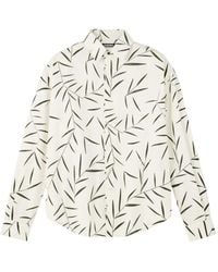 Jacquemus - Le Simon Ml Button-Up Overhemd Met Bladerprint - Lyst