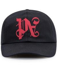 Palm Angels - Katoenen Honkbalpet Met Geborduurd Logo - Lyst