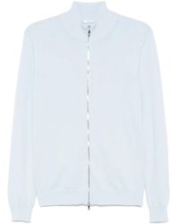 Malo - Zip-Up Cardigan - Lyst