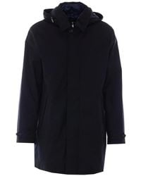 Add - Hooded Zip-Up Parka - Lyst