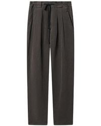 Isabel Marant - Sirius Pleated Drawstring-Waist Trousers - Lyst