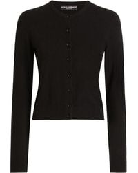 Dolce & Gabbana - Button-Front Cardigan - Lyst