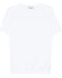 Jeordie's - Raglan-Sleeve Ribbed-Trim T-Shirt - Lyst