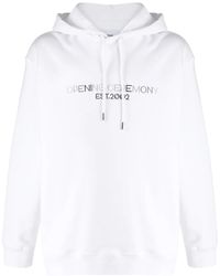 Opening Ceremony - Embroidered Logo Hoodie - Lyst