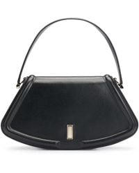 BOSS - Ariell Leather Shoulder Bag - Lyst