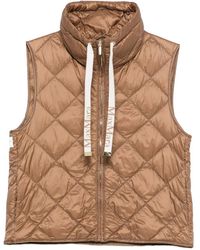 Max Mara - Gewatteerde Bodywarmer Met Rits - Lyst