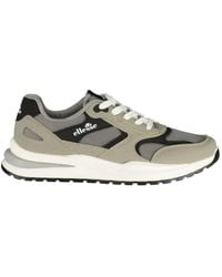 Ellesse - Logo-Print Panelled Sneakers - Lyst