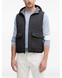 Trussardi - Hooded Quilted Gilet - Lyst