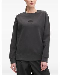 The North Face - Logo-Patch Crew-Neck Sweatshirt - Lyst