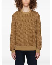 BOSS - Pullover mit geometrischem Muster - Lyst