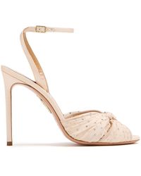 Aquazzura - 105Mm Slow Kisses Sandals - Lyst