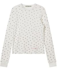 Rest&Recreation - Logo Pattern Waffle Top - Lyst