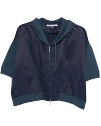 European Culture - Veste Zippée À Capuche - Lyst
