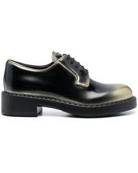 Prada - Zapatos oxford con efecto sombreado - Lyst