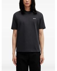 Barbour - Dalton Logo-Embroidered T-Shirt - Lyst
