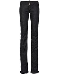 DSquared² - Vaqueros skinny de talle bajo - Lyst