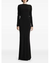 2310 STUDIO - Maxi-Jurk Met Gedrapeerde Rug - Lyst