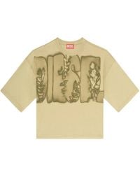DIESEL - T-Shirt À Logo Imprimé - Lyst