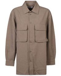 Frankie Shop - Double-Pocket Button-Down Shirt - Lyst