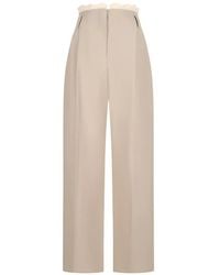 Magda Butrym - Pantalon Ample À Détails Crochet - Lyst